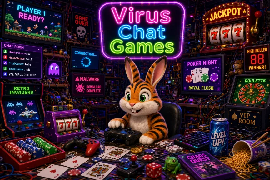 Mascotte VirusChat Games