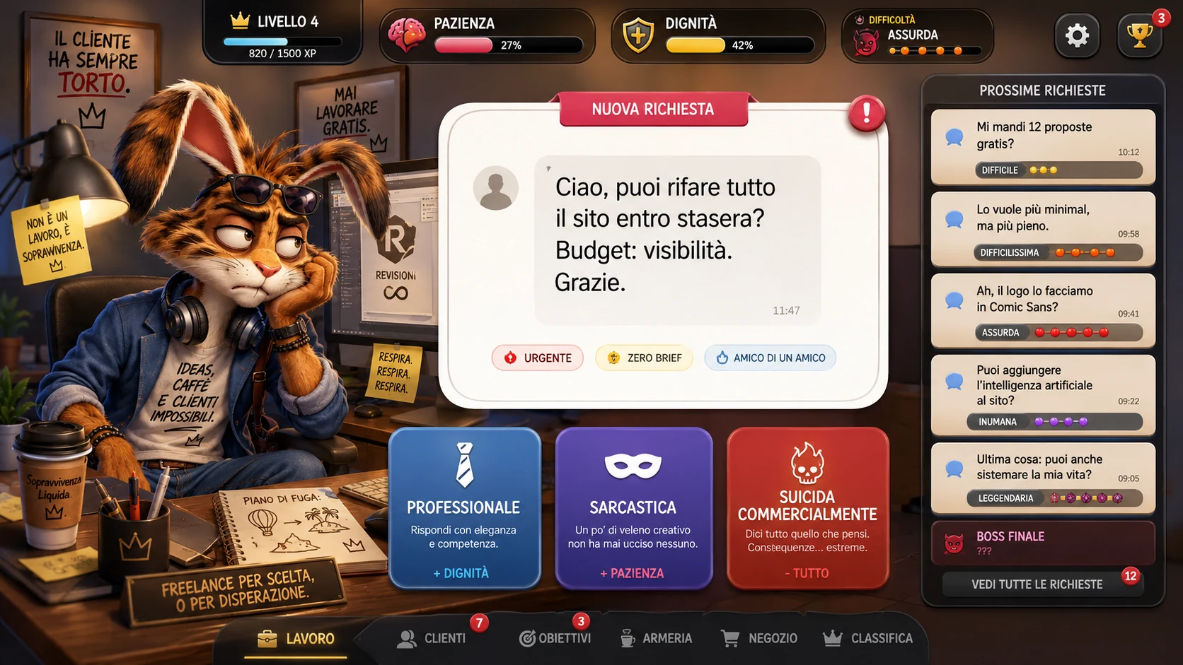 Anteprima grafica del gioco